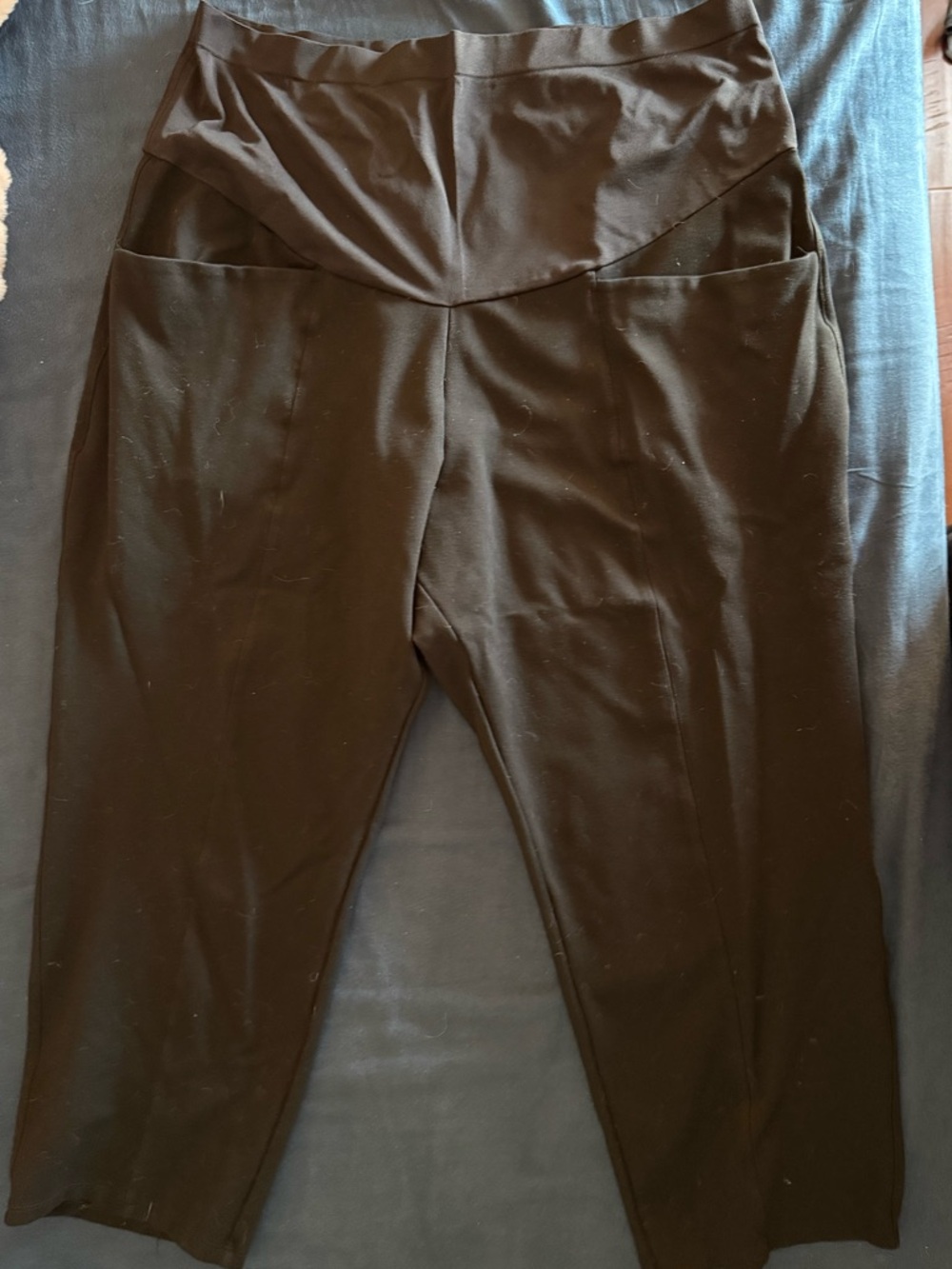 Maternity Work Pants w/stretch over belly